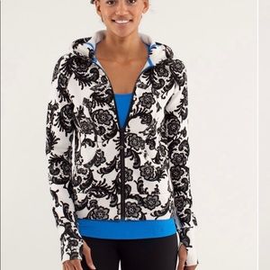 Lululemon Scuba Hoodie Laceoflage Size 8